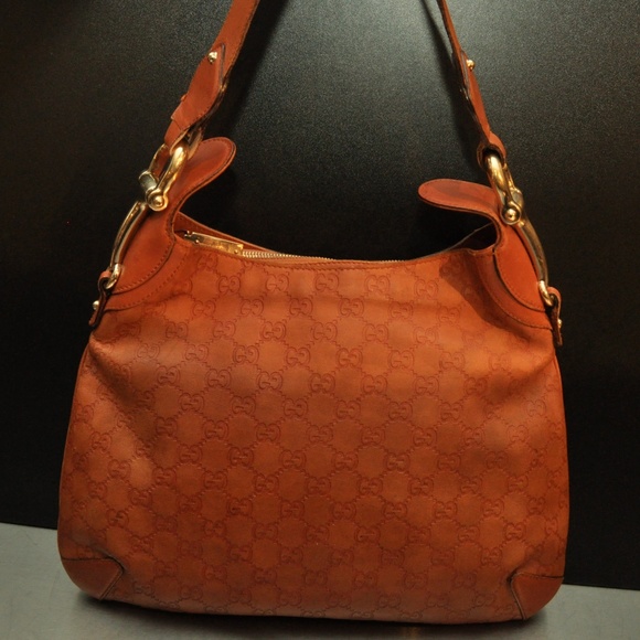 Gucci Handbags - GUCCI Horsebit Guccissima 145826 Hobo Bag